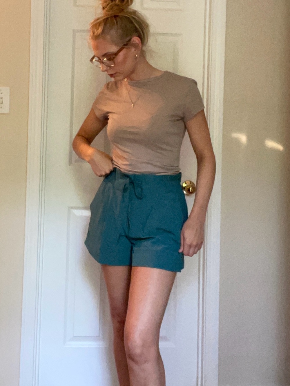 all in motion Teal Athletic Shorts